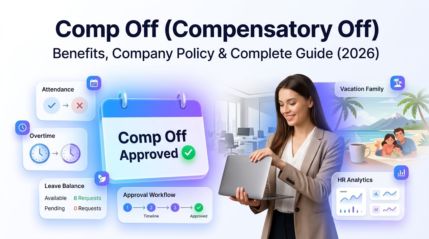 Comp Off (Compensatory Off): Benefits, Meaning & Company Policy Guide