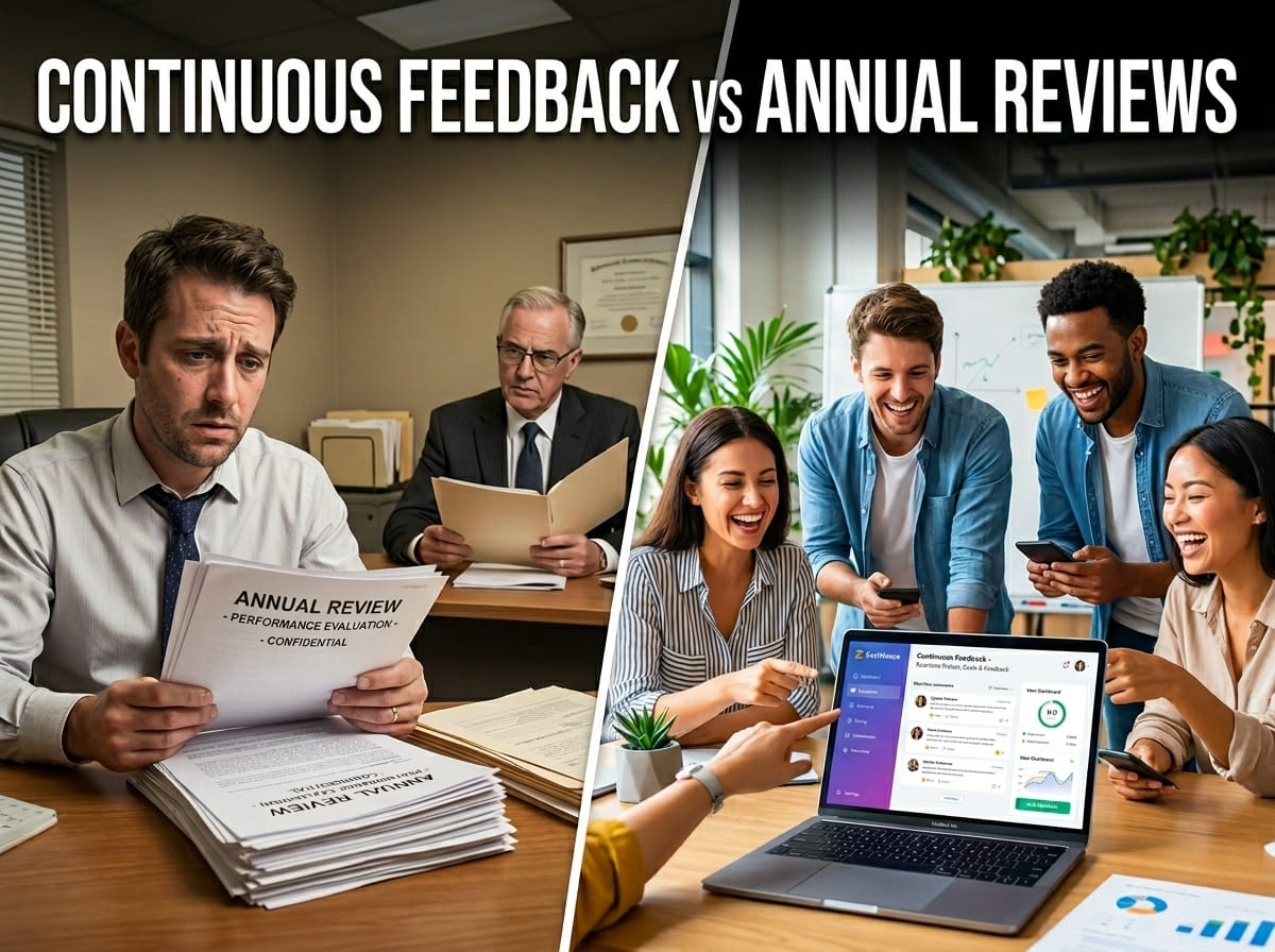 Continuous Feedback vs. Annual Reviews: Why ZestNexus Performance Management Tool Wins