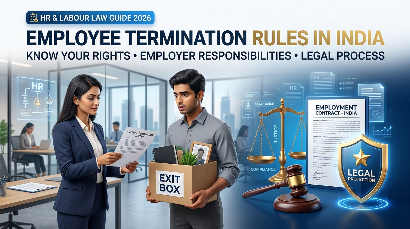 Employee Termination Rules in India: A Practical Guide for Employers and Employees