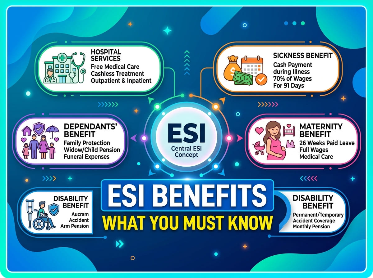ESI Benefits – Everything You Want to Know as Employee and Employer