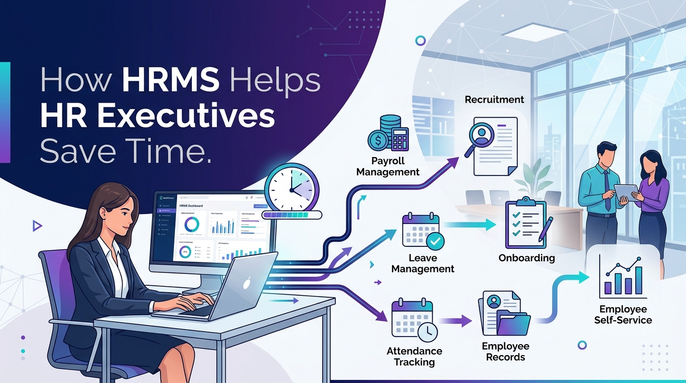 How HRMS Helps HR Executives Save Time