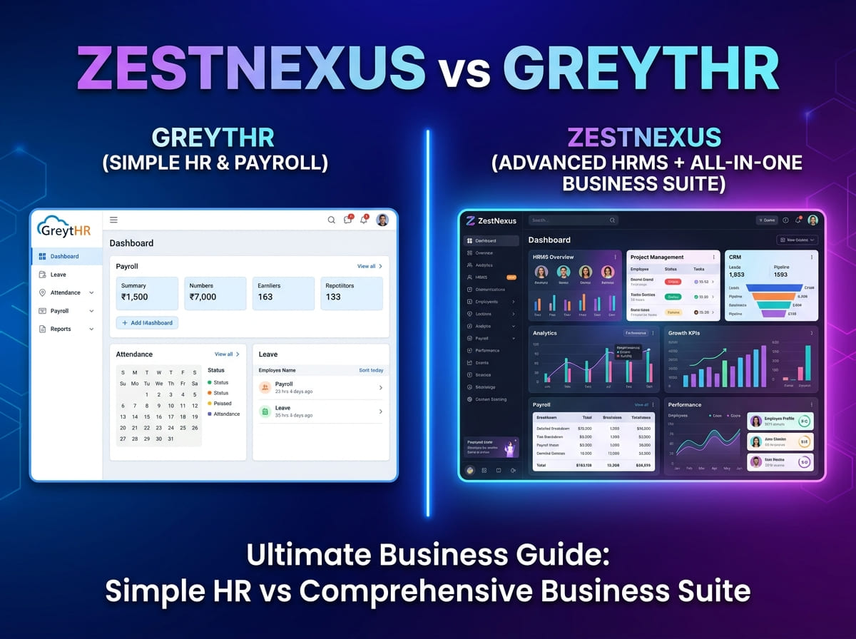 ZestNexus vs GreytHR: The Ultimate Guide for Businesses Today