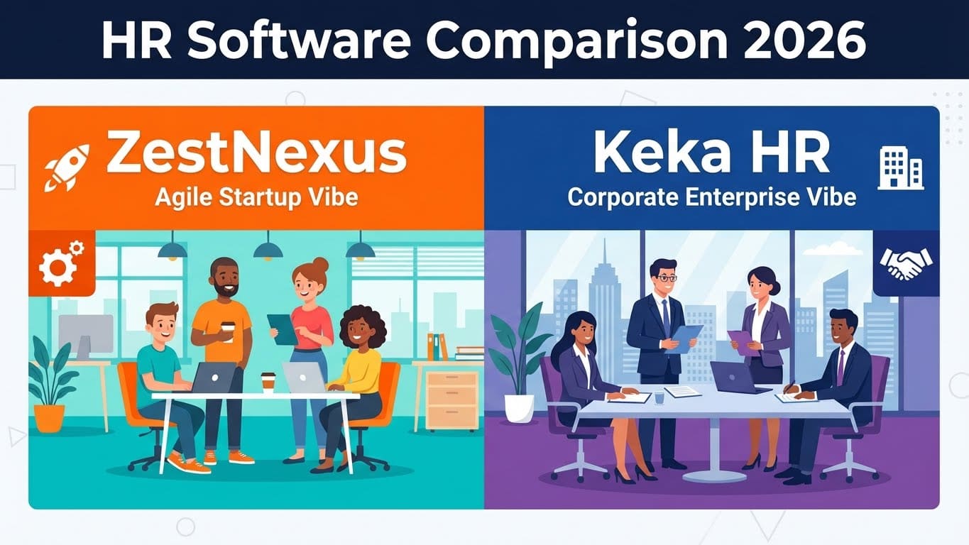 ZestNexus vs Keka HR: HR Software Comparison India for 2026
